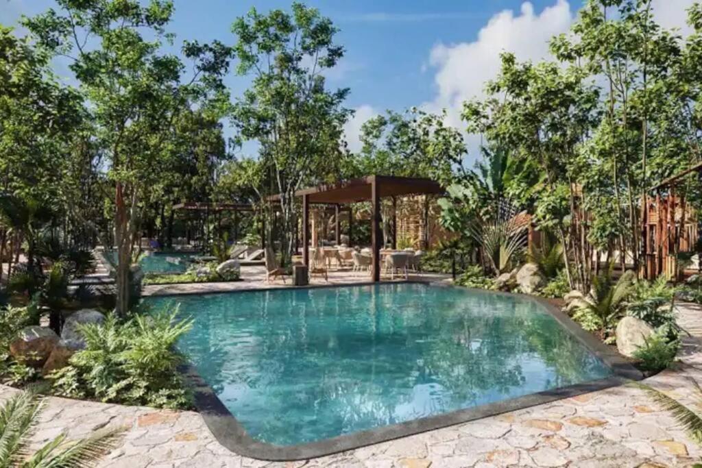 Casa Maple Jungle House 3 Terrace/3 Bedroom Tulum Exterior photo