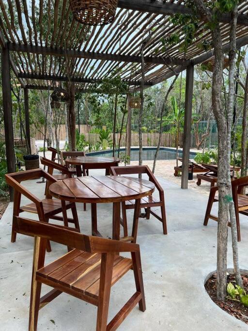 Casa Maple Jungle House 3 Terrace/3 Bedroom Tulum Exterior photo